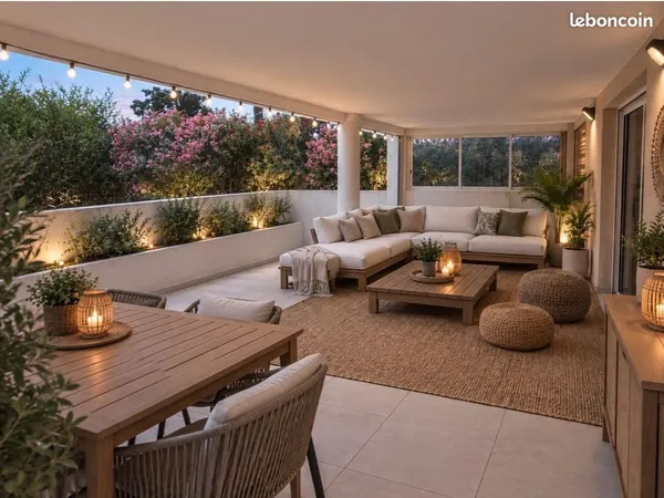 Splendide appartement grande terrasse pleins sud