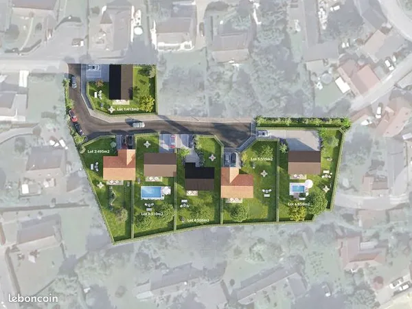 Terrain 500 m² Villers Bocage