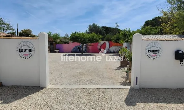 A vendre en Camargue aux Saintes Maries de la Mer murs et fond