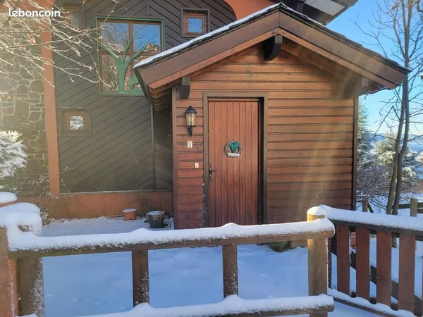 Chalet independant rénové meublé