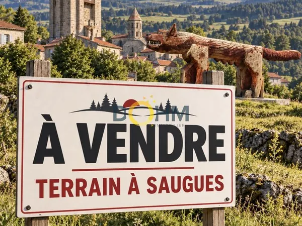 Terrain 2533 m² Saugues