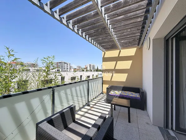 Appartement T2 dernier étage, terrasse, Perpignan Moulin-à-Ven