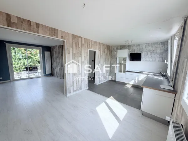 PAVILLON 4 CHAMBRES + GARAGE ET JARDIN A NIORT