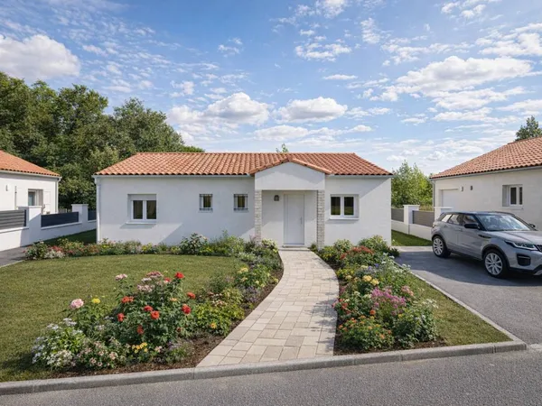 Terrain + maison 80 m²