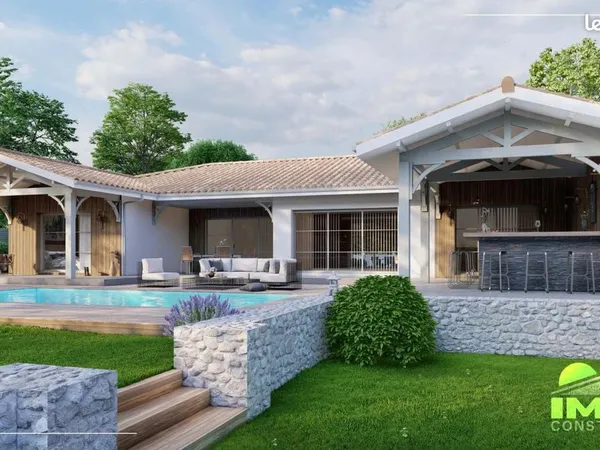Terrain 380 m² Lacanau