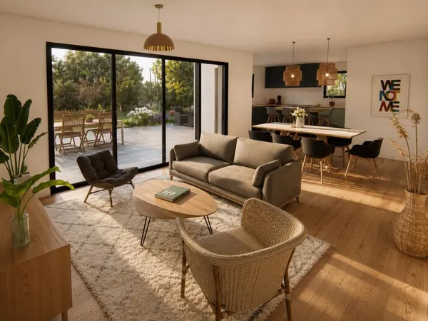Terrain + maison 108 m²