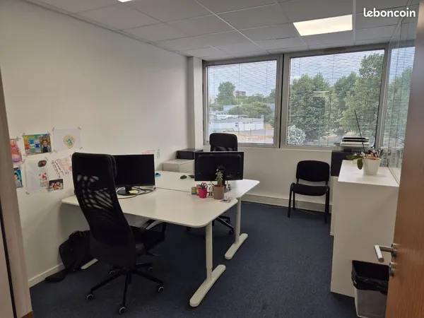 A louer - bureaux 50m2 - Toulouse ouest / vauquelin
