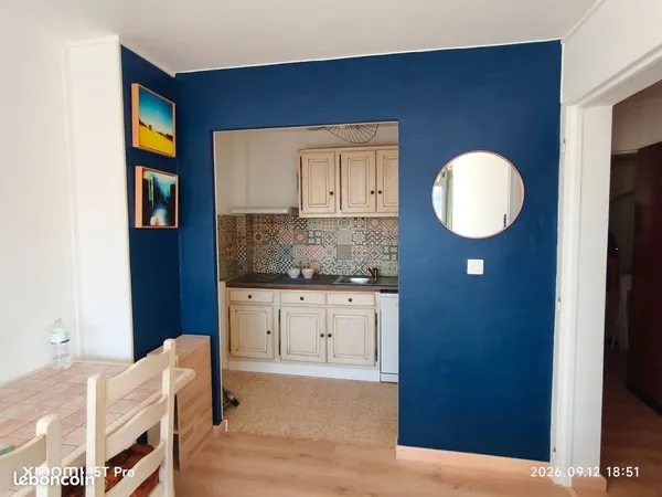 Location T2 meublé Palavas rive droite