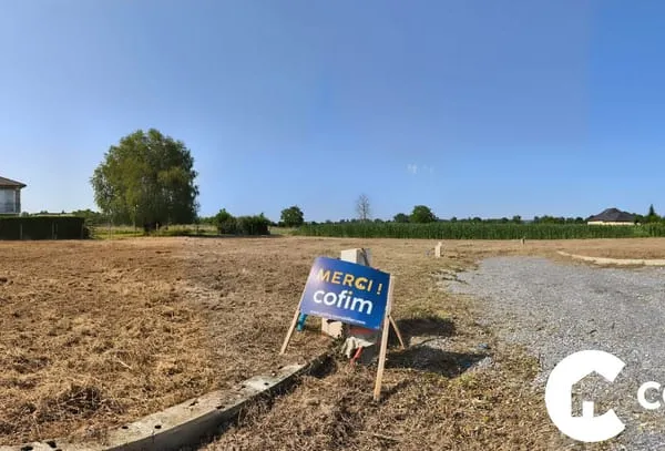 Terrain constructible viabilisé