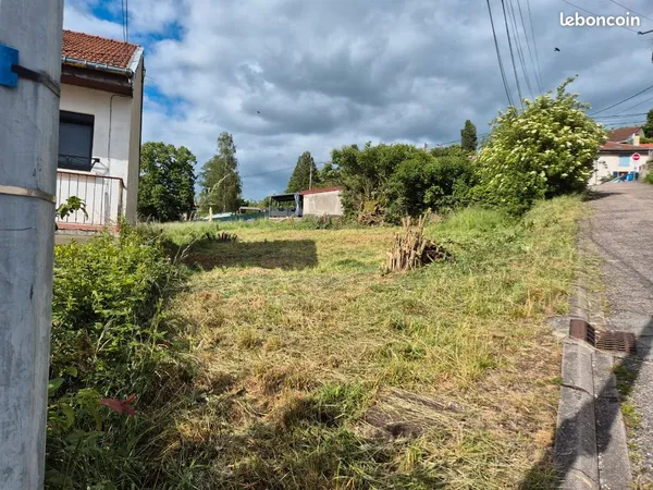 Terrain constructible 1053m2 Bouxières-aux-Dames