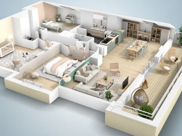 Appartement neuf Vente Pornic 4p 81m² 520000€