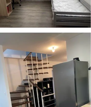 Chambre meublée en colocation - Terrasse 22m² & Proche Campus / La Doua