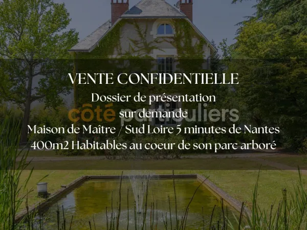BASSE-GOULAINE - - MAISON DE MAÎTRE - - 394M2 HABITABLES - - PA