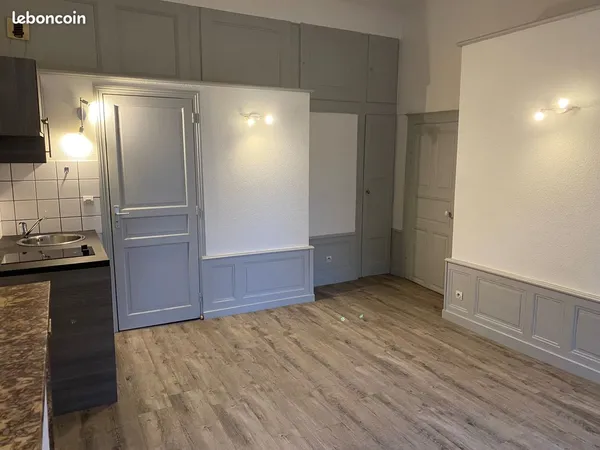 T2 non meuble 32m² DOLE centre-ville 395/mois hors charges copropriété avec cave
