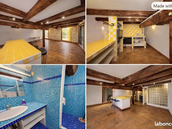 Particulier à particulier - loft t2 d'exception - près de 100 m² - marseille 13002