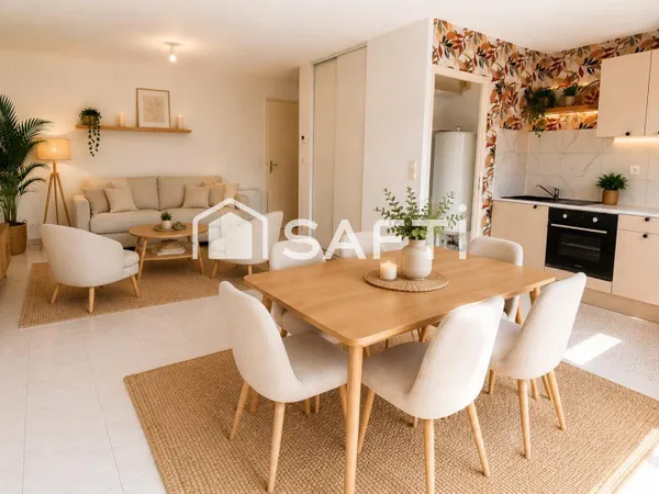 Les Sables-d'Olonne - Élégant T2 avec balcon, piscine et faibles charges