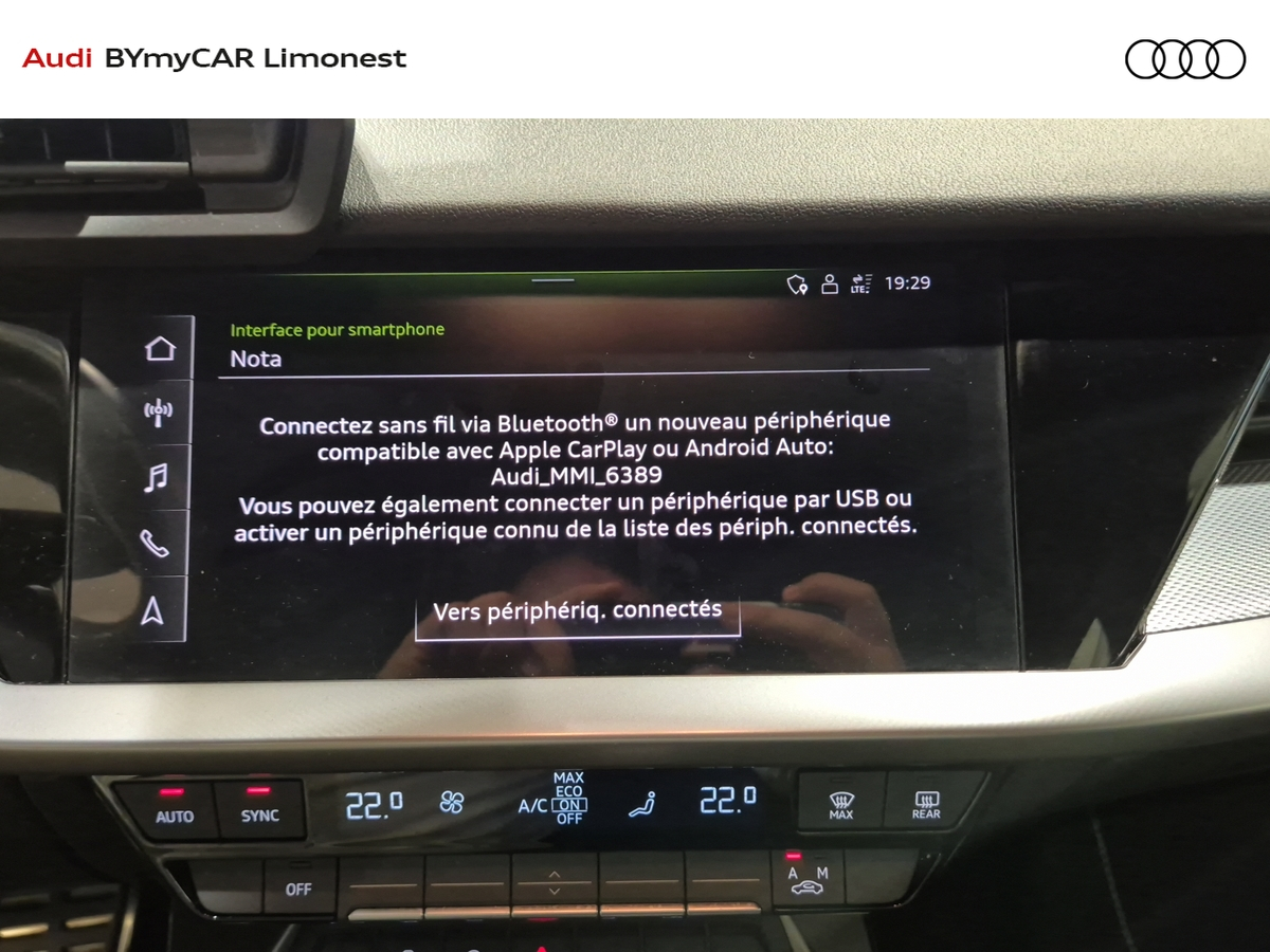 Audi A3 Sportback 35 TFSI Mild Hybrid 150 S tronic 7 — photo 18