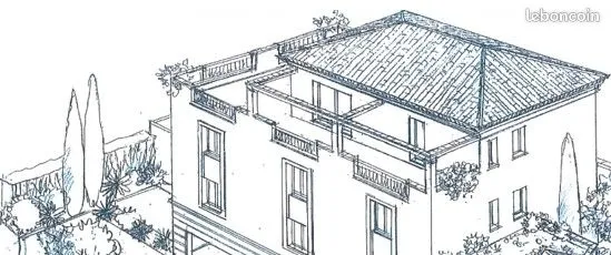 Villa sur le toit duplex