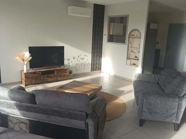 Appartement, 103m2, 3 chambres, meublée
