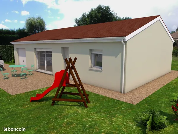 Terrain + maison - 79m² - GG