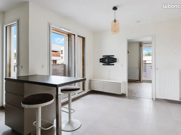 Lyon 9e Vaise - T2 40,5 m² + balcon, 4e étage, résidence 2023