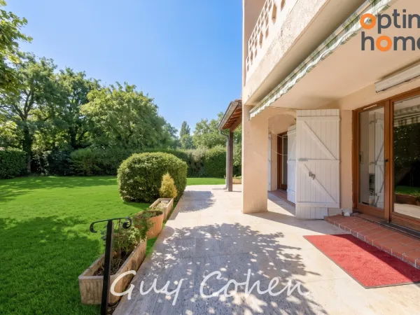 BEL APPARTEMENT T4 EN REZ DE JARDIN PROCHE CENTRE