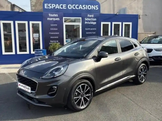Ford Puma 1.0 flexifuel 125ch s&amp;s mhev titanium business — photo 1
