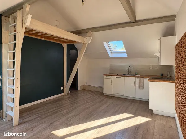 Studio avec mezzanine