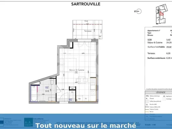Appartement type 1