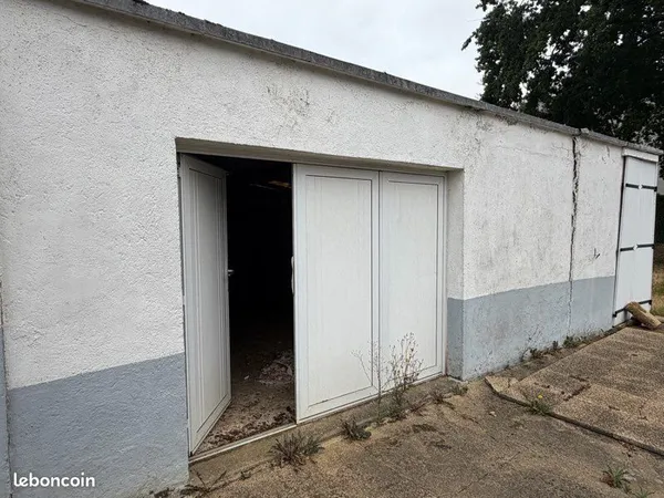 Garage indépendant de 37m2