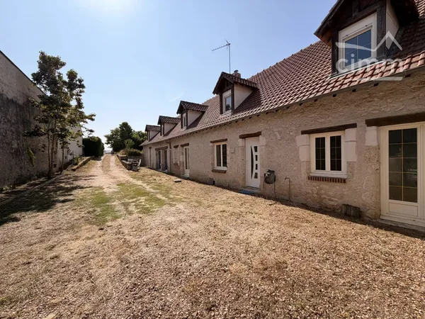 Maison de 150 m² avec 6 chambres, cave voûtée et double garage – Menars – Terrain 1 350 m²