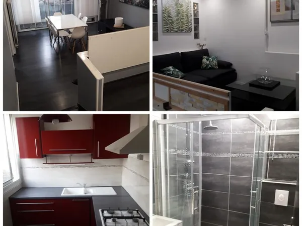 Appartement meublé tout confort 6 pièces 86 m2