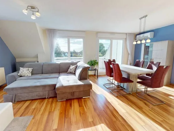 SCHEIBENHARD - Appartement 3 pièces de 74,3 m² avec garage et balcon