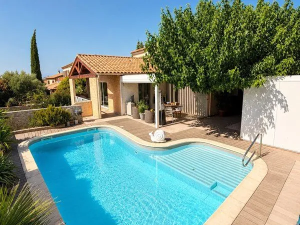 Villa familiale avec vue panoramique sur Marseille