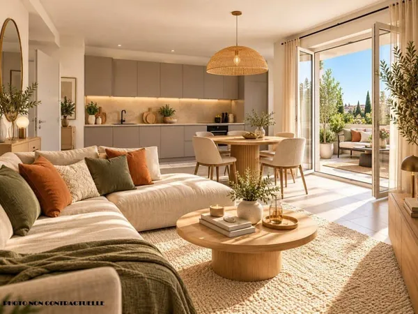 Appartement 3 pièces 56 m²