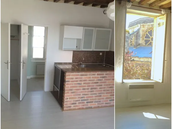 • Hyper centre ville • Studio 24 m² • au calme •