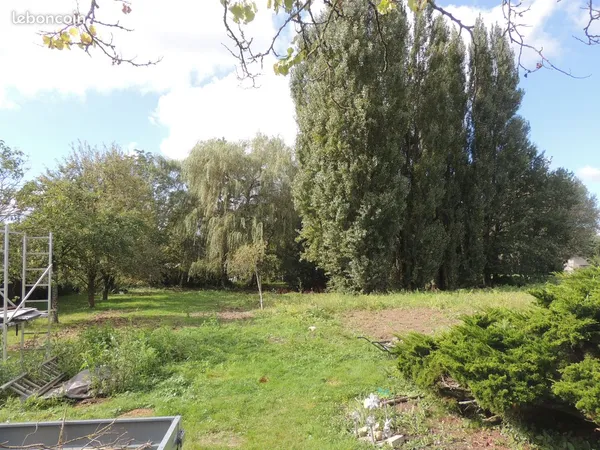 Terrain constructible a bailleul de 1939 m2 au calme