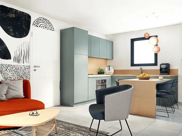 Terrain + maison 64 m²
