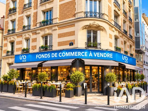 Fonds de commerce 3 pièces 125 m²