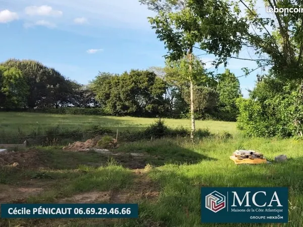 Terrain 900 m² Goos