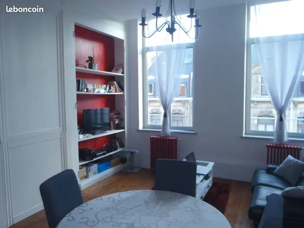 T2 50m2 Lille centre Quartier J.B. Lebas 790 cc