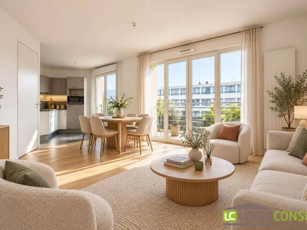 Appartement 2 pièces 43 m²