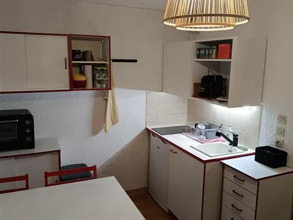 Studio 2 pièces tout équipé avec parking souterrain