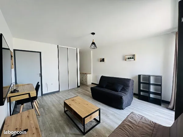 Studio 1 pièce 29 m²