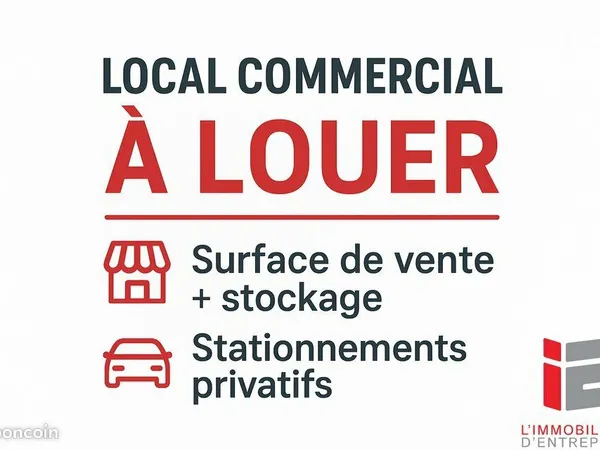 Local commercial 750 m²