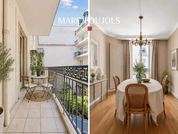 Paris 1er Rivoli / Les Halles : appartement traversant de 100 m² avec balcon