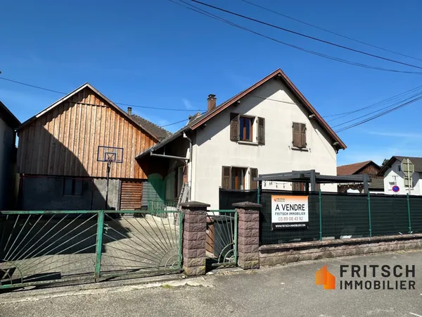 Illfurth centre - Maison de 128m² sur 3,51 ares