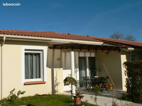T2 meublé plain pied Villa vermeil
