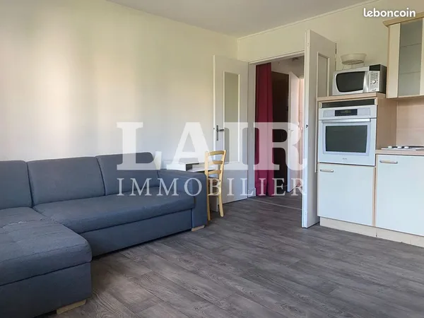 Studio 2 pièces 33 m²