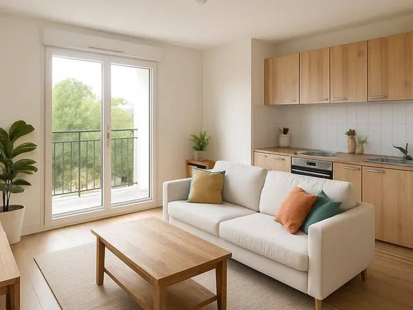 Appartement 2 pièces 43 m²